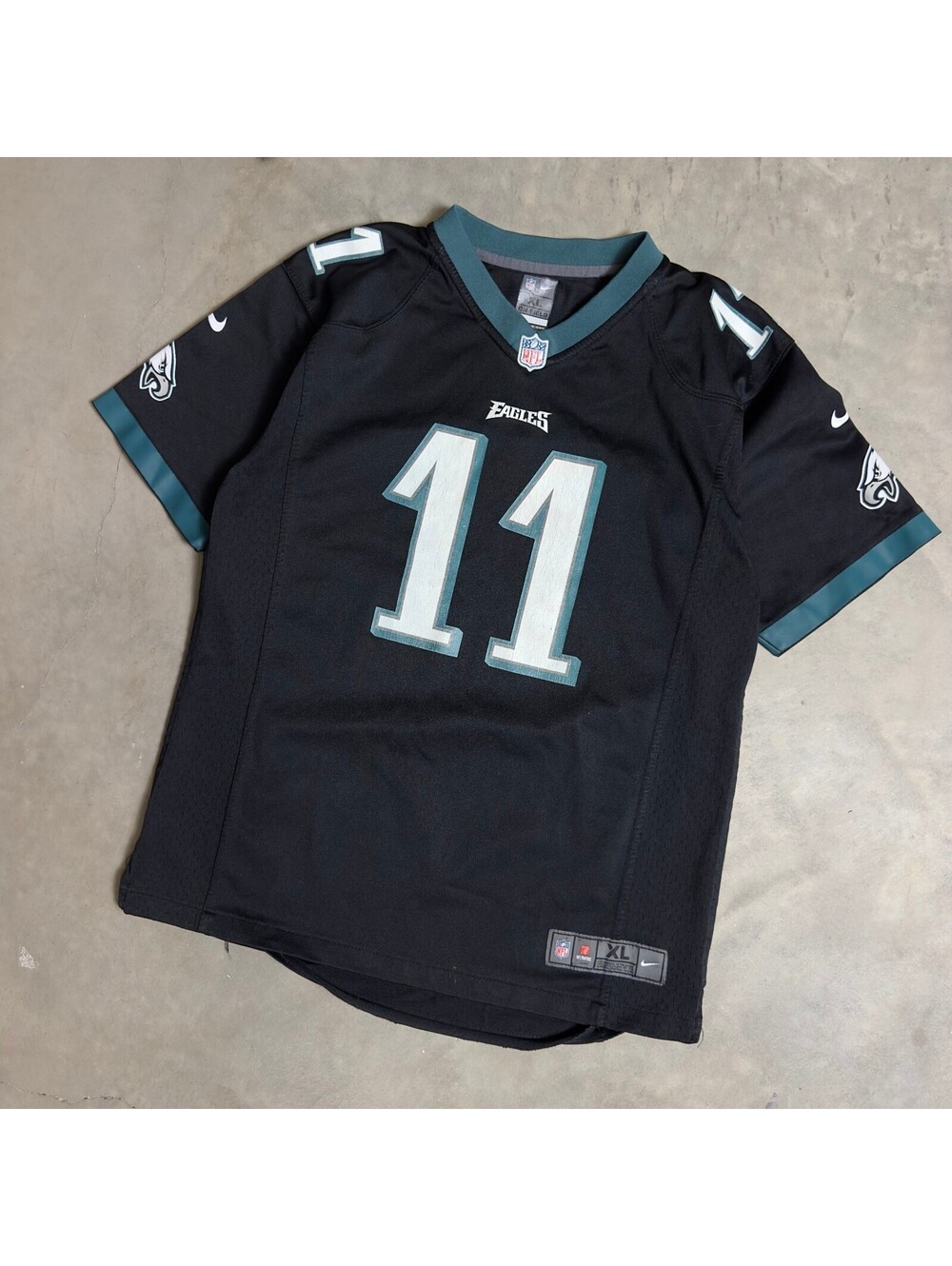 Nike Philadelphia Eagles Wentz Jersey Boys XL Black NFL